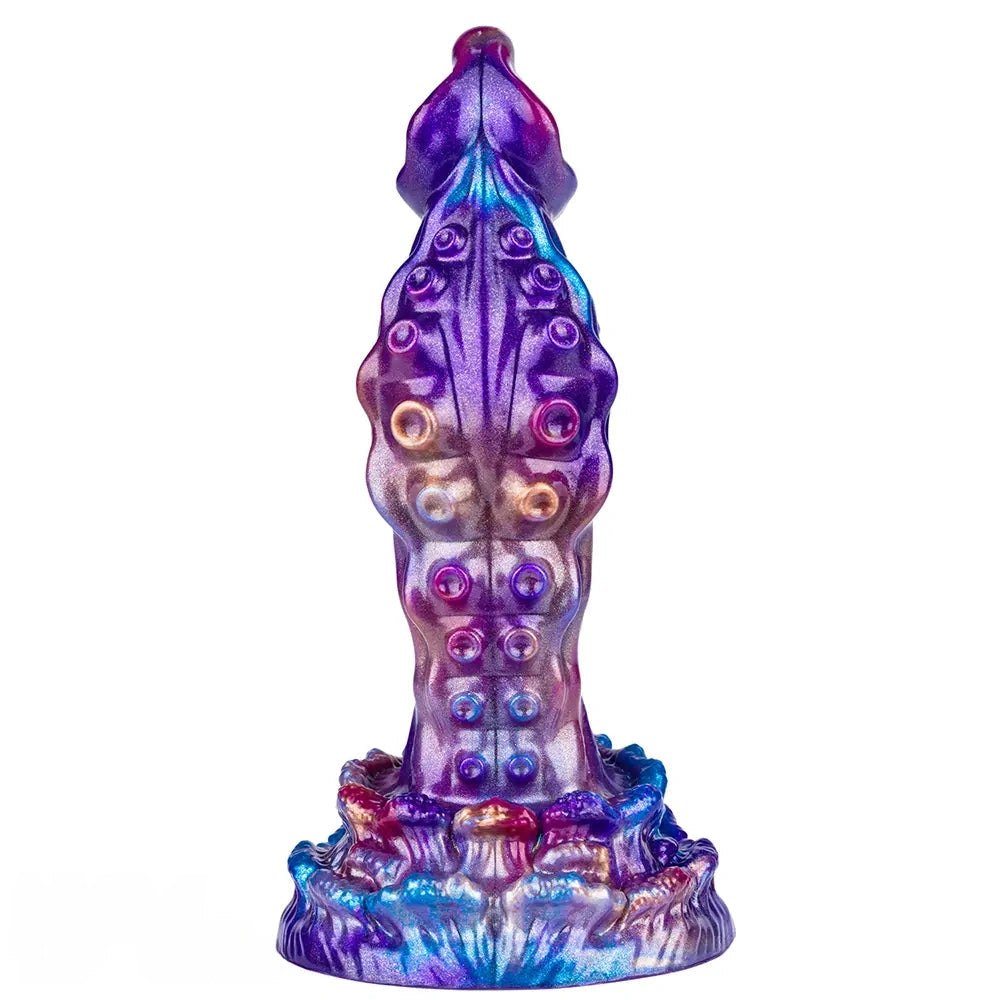 Metallic Tentacle Fantasy Dildo - Fantasy Tentacle Dildo