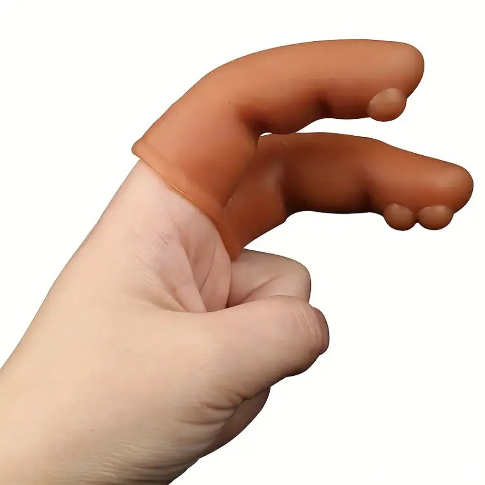 Mini Finger Sleeve Dildo 2.95 in - Small Beginner Dildo