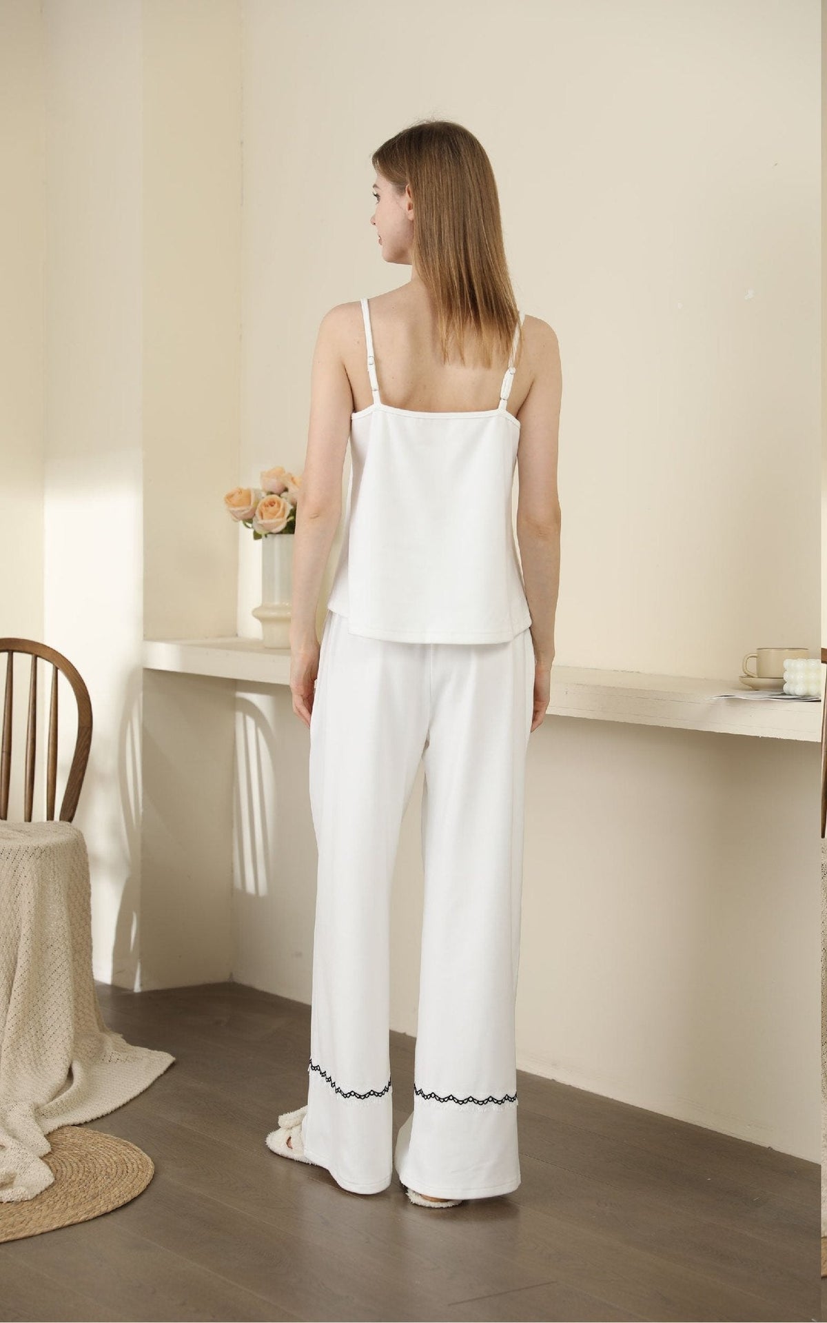 Minimalist Thermal Pajama Set - Sexy Pajamas for Women
