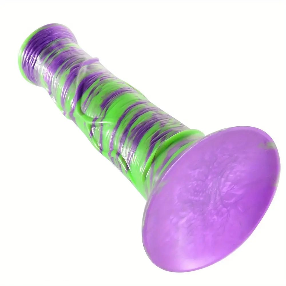 Mixed Color Horse Style Dildo - Silicone Horse Dildo