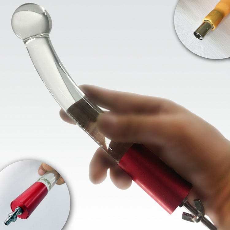 Modular Aluminum Metal Dildo - Interchangeable Metal Dildo