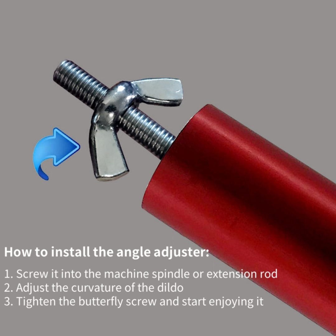 Modular Aluminum Metal Dildo - Interchangeable Metal Dildo