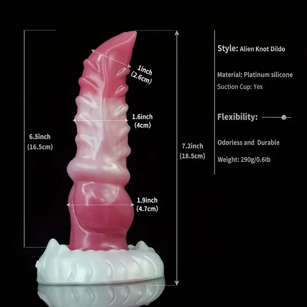 Monster Fantasy Dildo 6.9-9.1in - Dragon Dildo