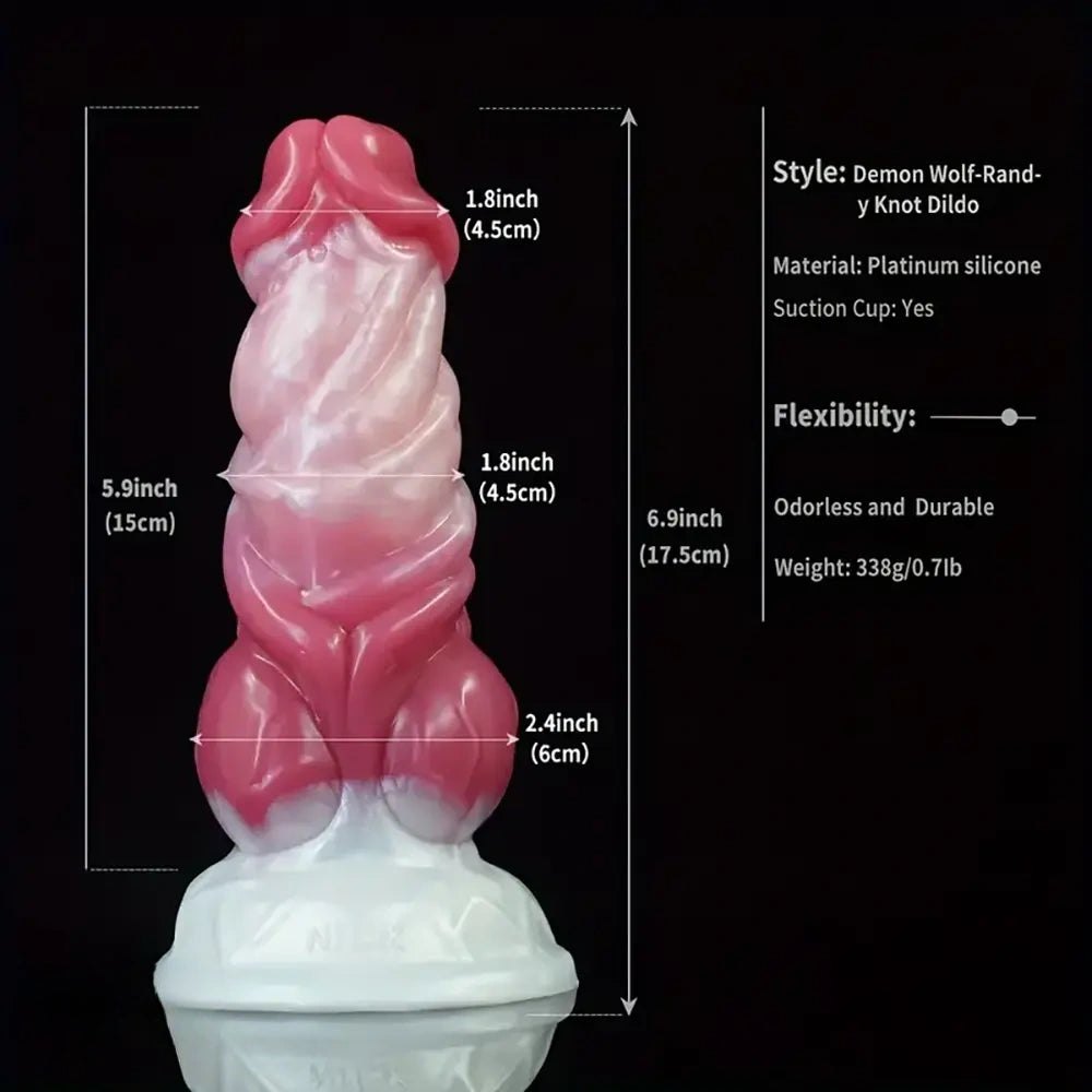 Monster Fantasy Dildo 6.9-9.1in - Dragon Dildo