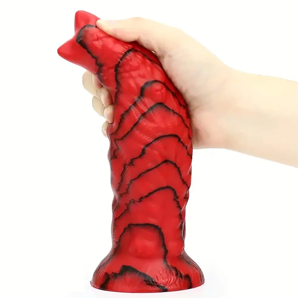 Monster Fantasy Dildo 8.66 in - Textured Monster Fantasy Dildo