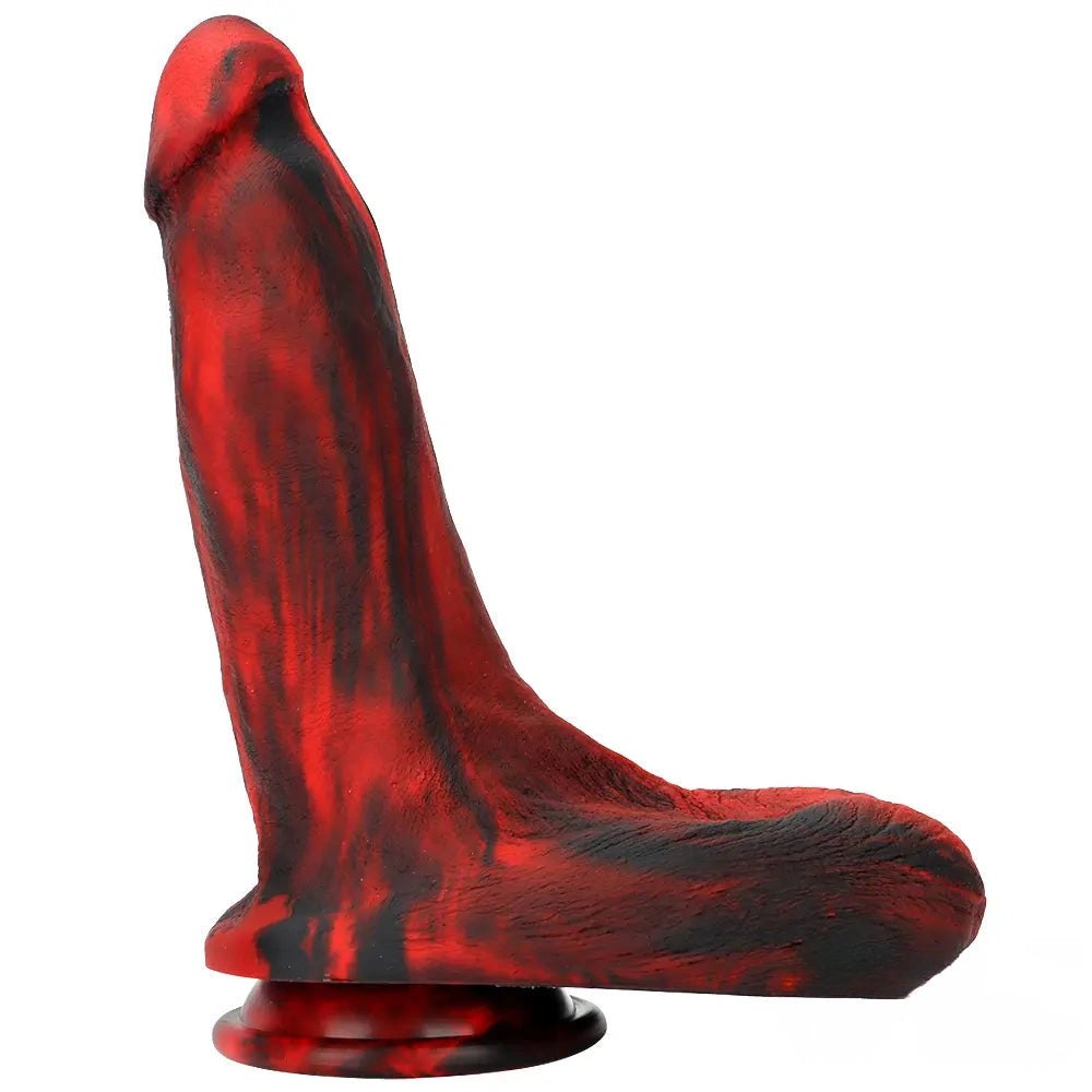 Monster Fantasy Dildo 9 in - Silicone Monster Color Dildo