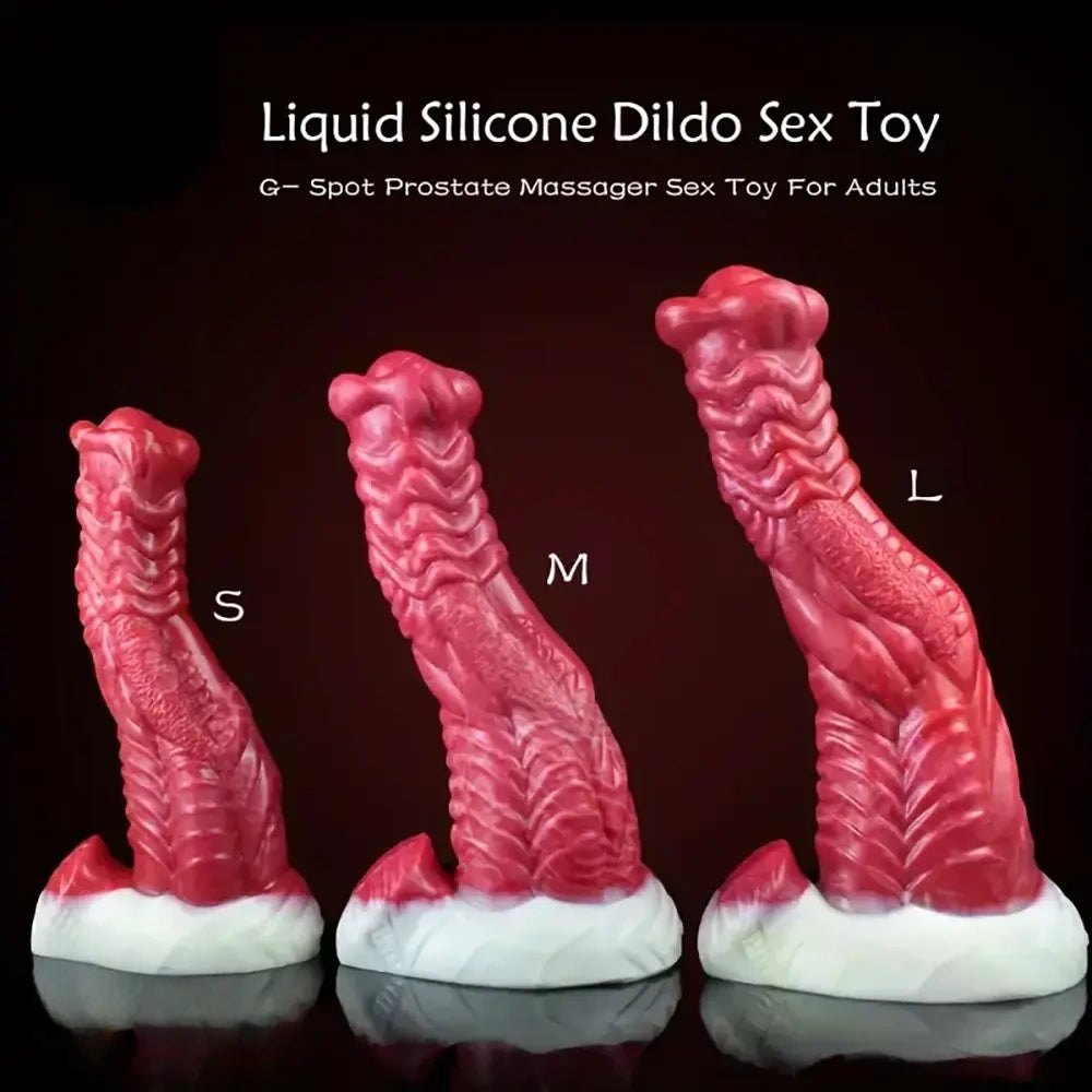 Monster Fantasy Dildo - Silicone Monster Dildo, 3 Sizes