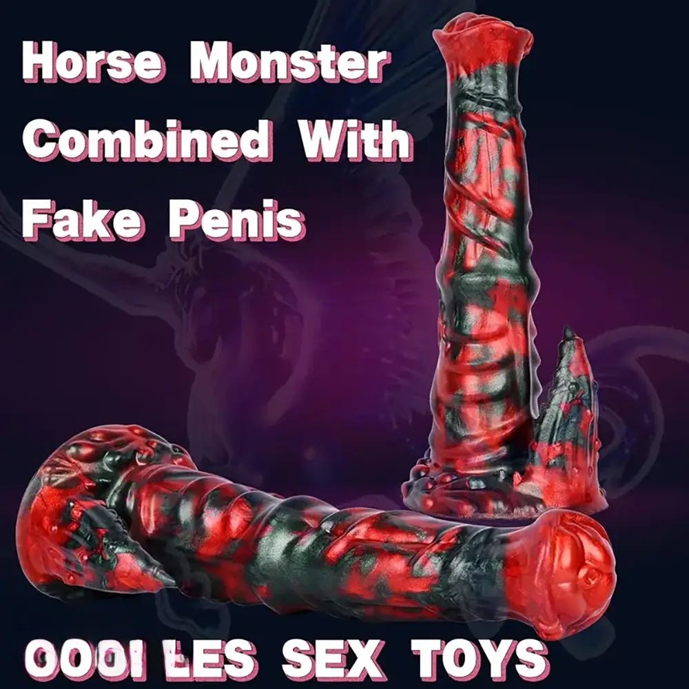 Monster Fantasy Suction Cup Dildo - G-Spot Fantasy Dildo