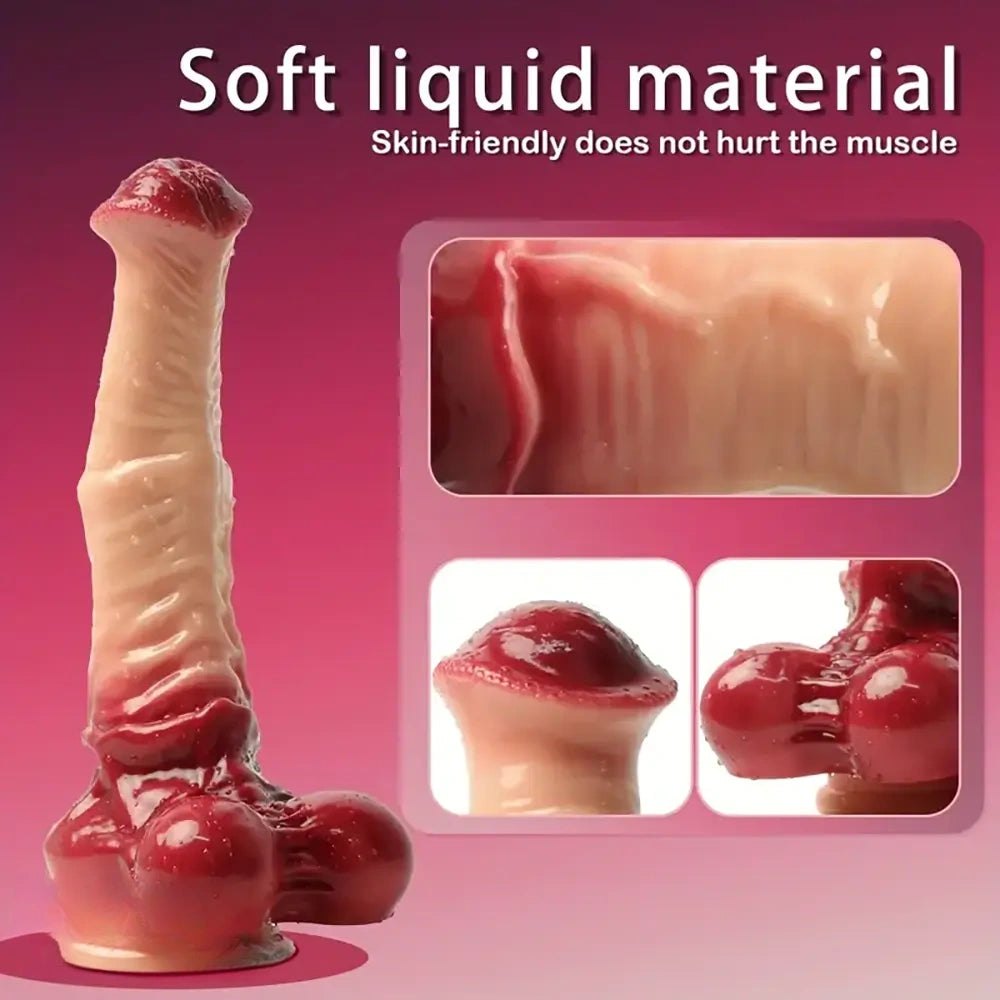 Monster Knot Horse Dildo - Big Knotted Animal Dildo