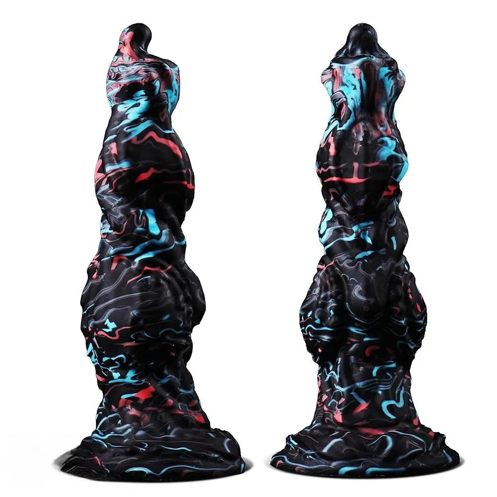 Monster Knot Fantasy Dildo - Silicone Knotted Fantasy Toy