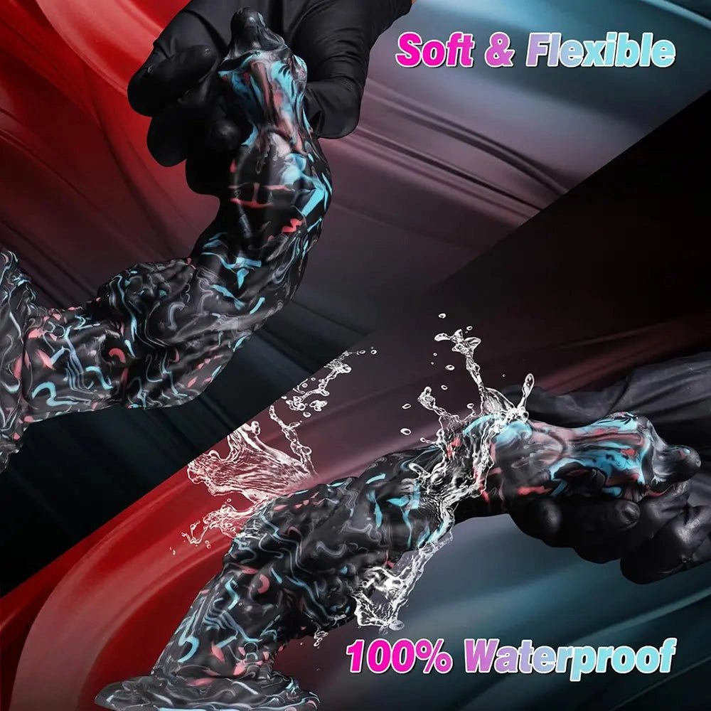 Monster Knot Fantasy Dildo - Silicone Knotted Fantasy Toy