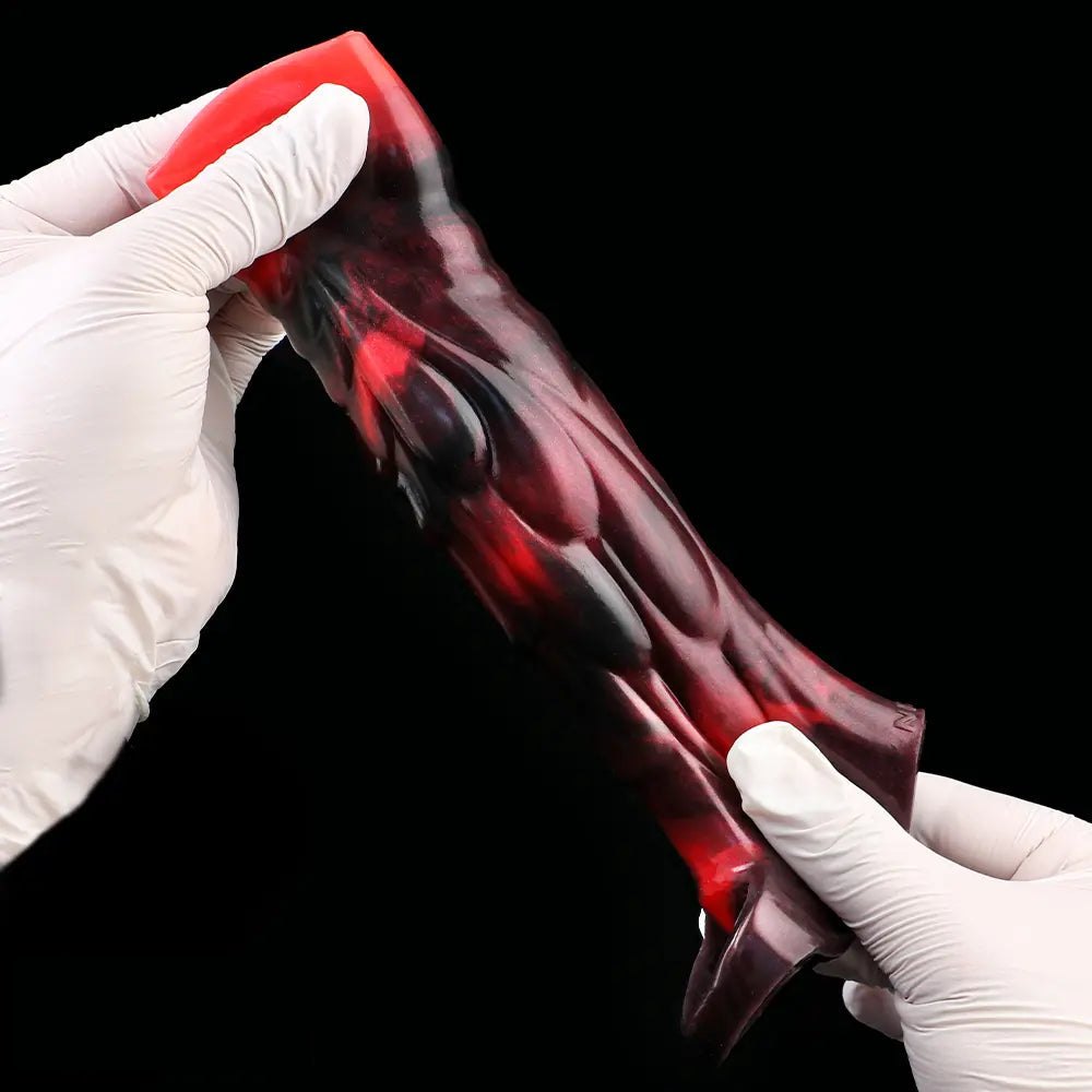 Monster Scale Sleeve Extender XL - Silicone Cock Sleeve