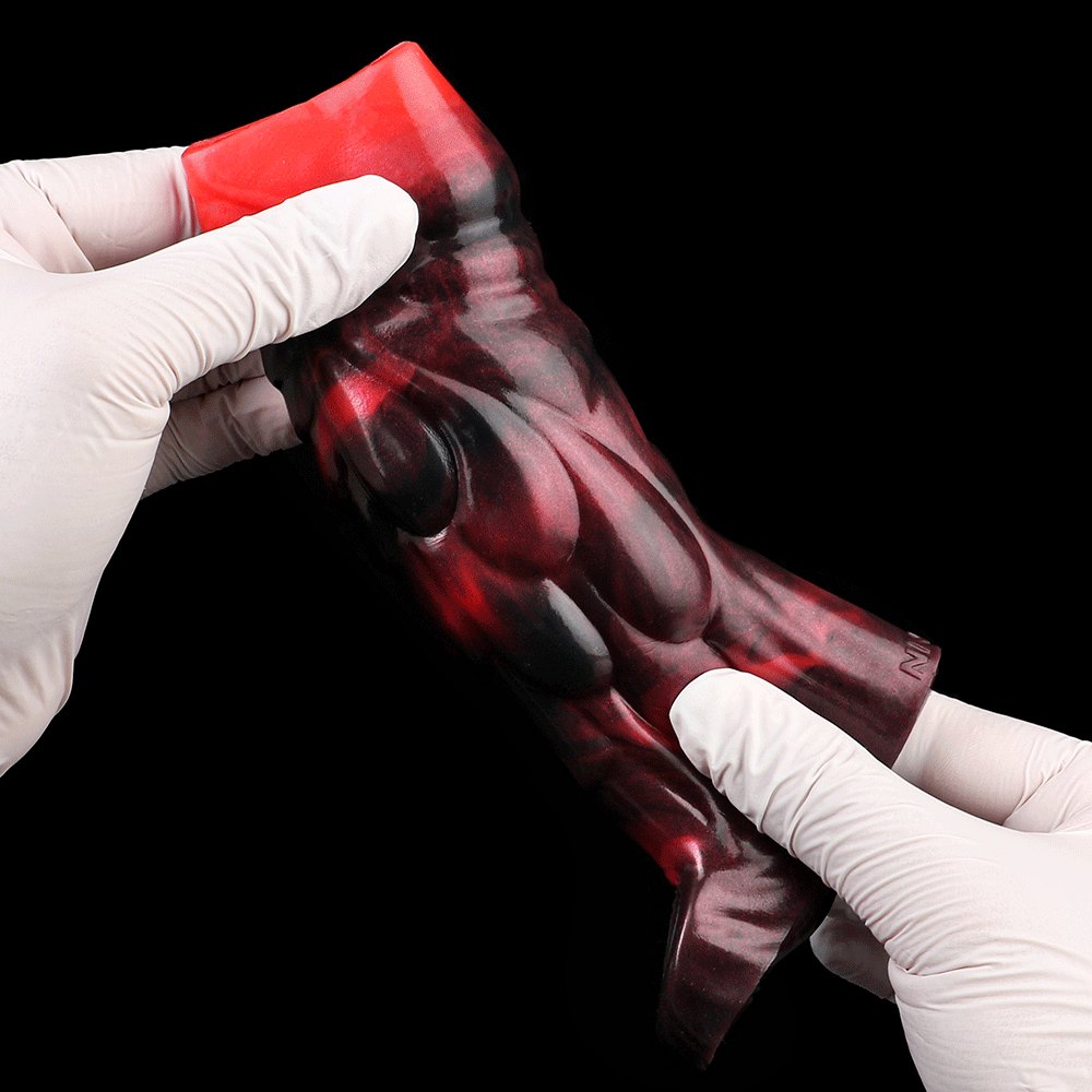 Monster Scale Sleeve Extender XL - Silicone Cock Sleeve