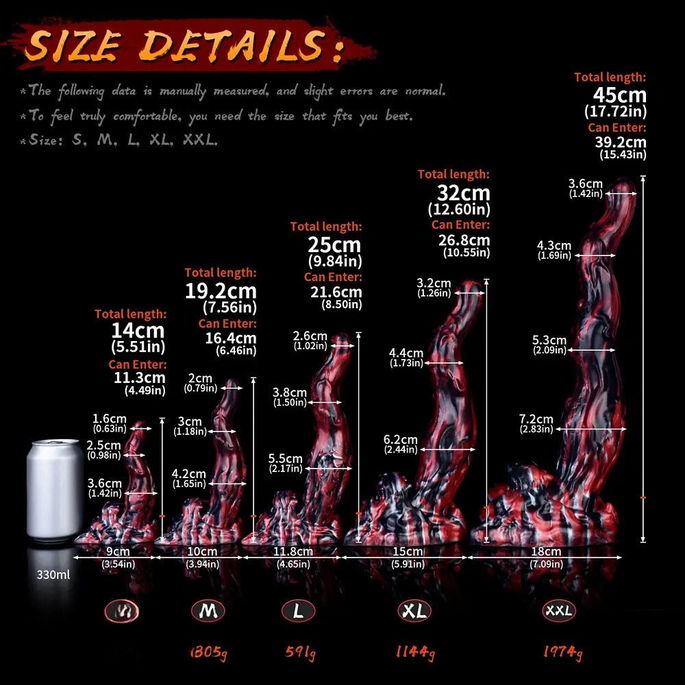 Monster Silicone Creature Dildo - Fantasy Monster Dildo