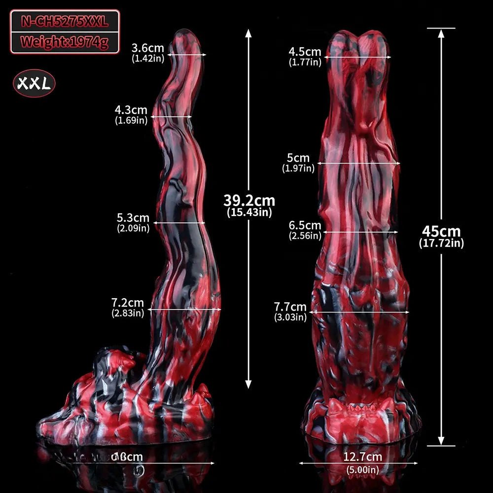 Monster Silicone Creature Dildo - Fantasy Monster Dildo