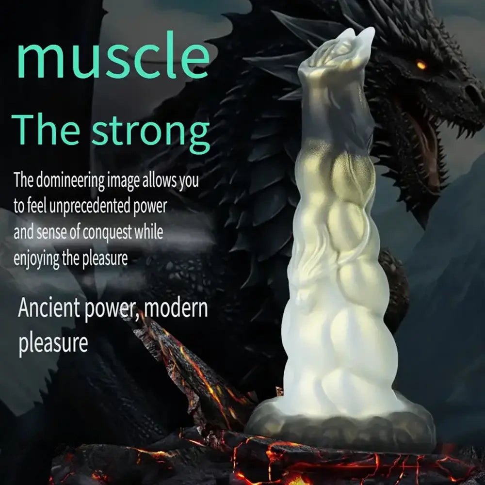 Monster Silicone Fantasy Dildo 7.95in - Silicone Monster Dildo