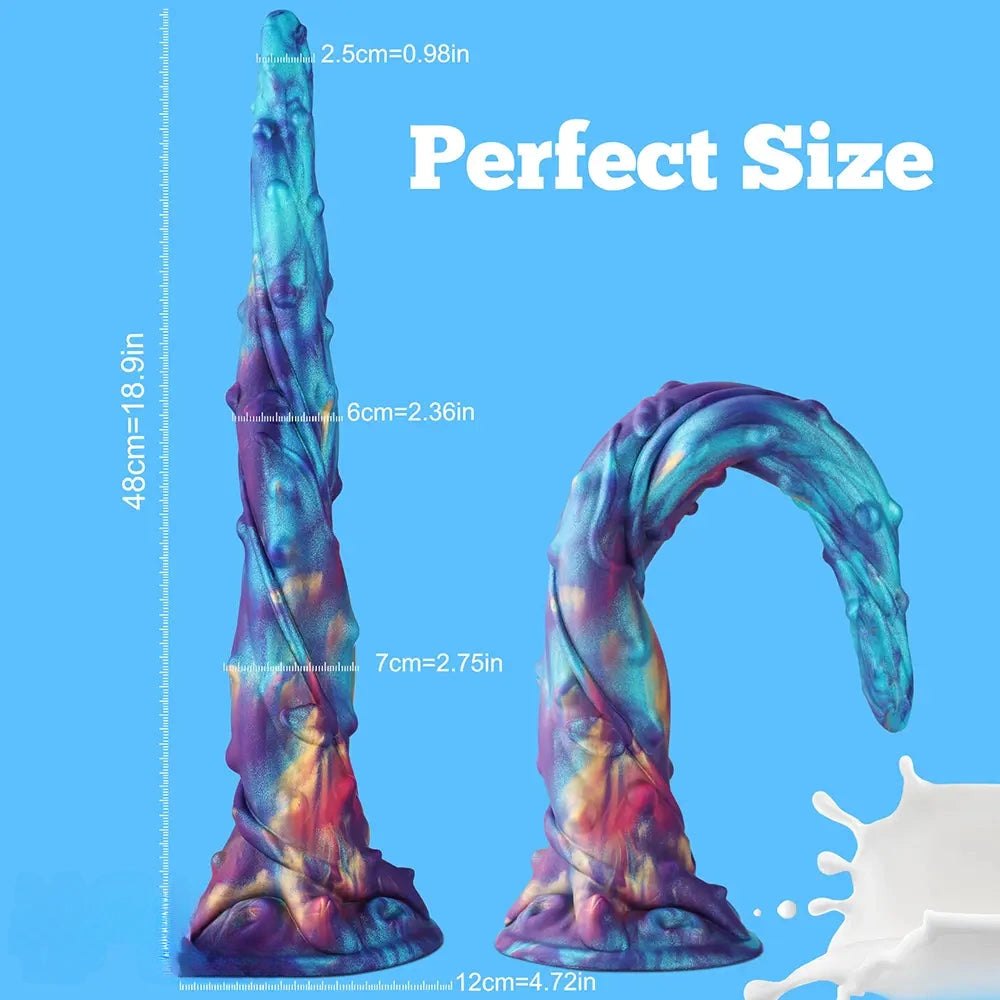 Monster Tentacle Dildo 18.9in - Silicone Monster Dildo