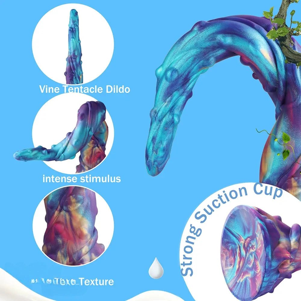 Monster Tentacle Dildo 18.9in - Silicone Monster Dildo