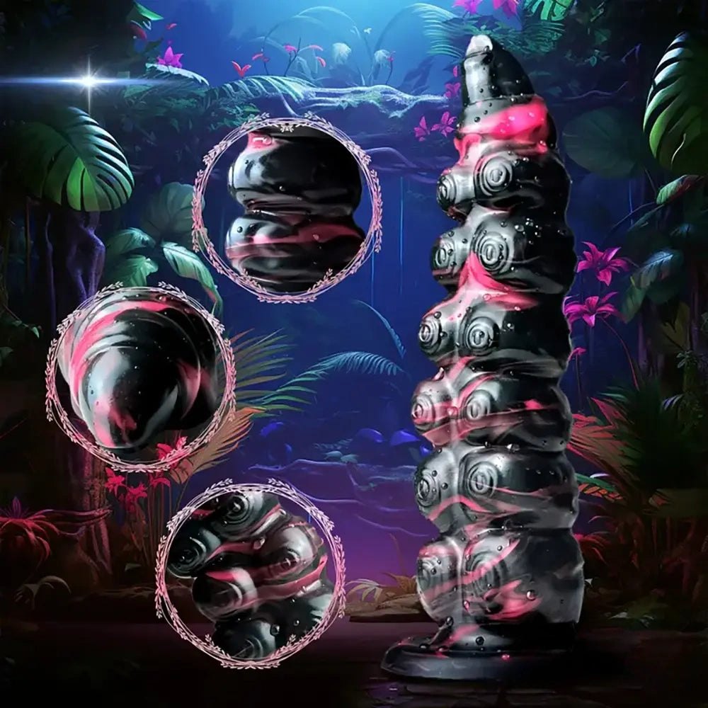 Monster Tentacle Dildo 8.7 in - Big Silicone Fantasy Toy