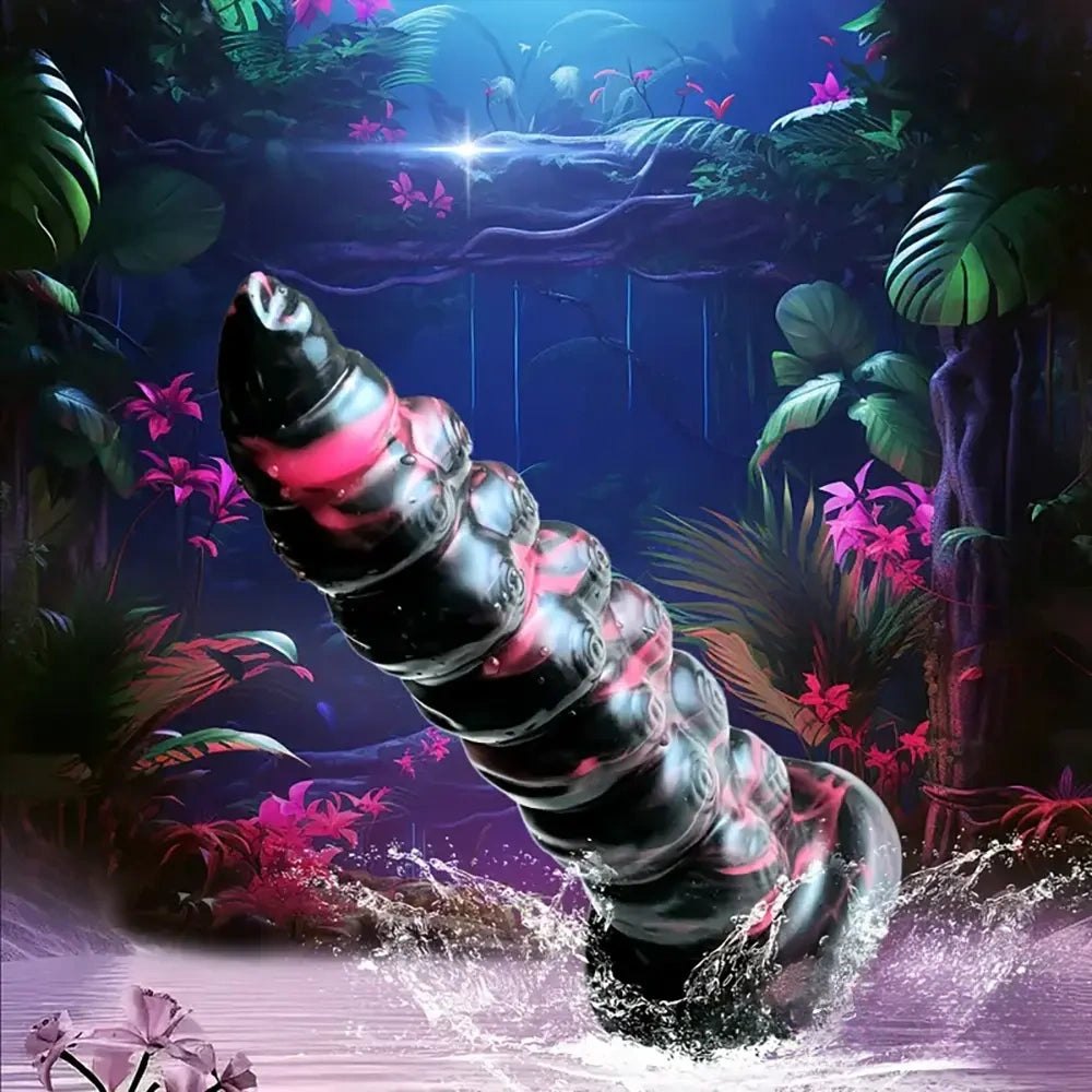 Monster Tentacle Dildo 8.7 in - Big Silicone Fantasy Toy