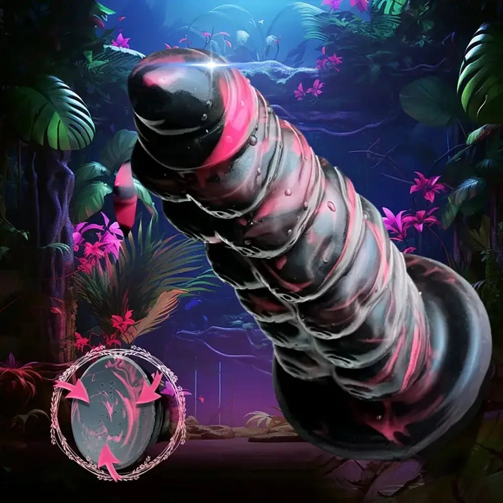 Monster Tentacle Dildo 8.7 in - Big Silicone Fantasy Toy