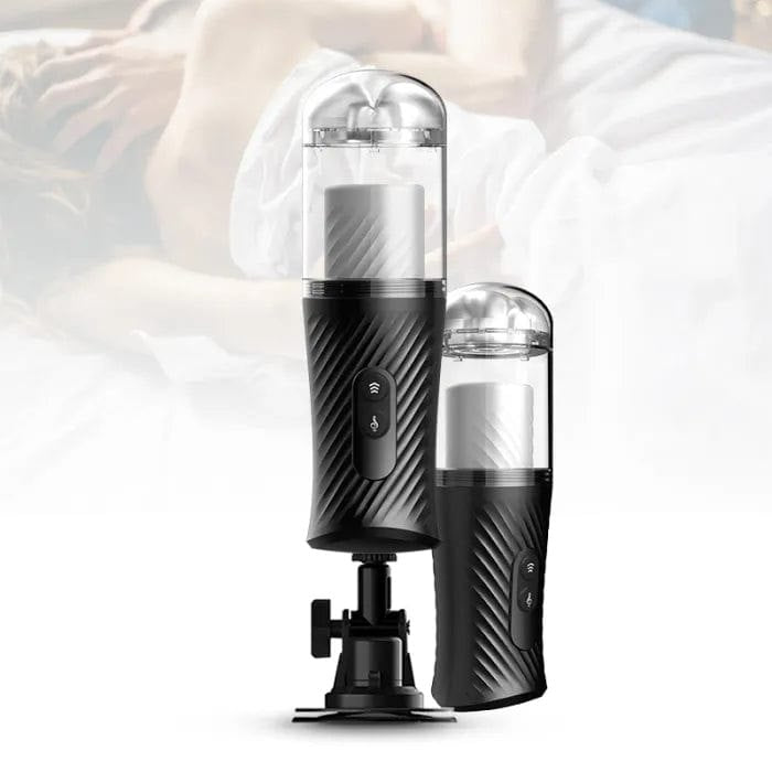 Mounted Automatic Male Masturbator - Hands-Free Stroker