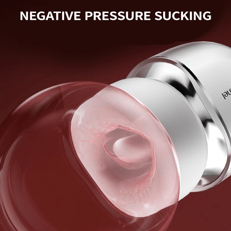 Mouth Cup Suction Masturbator - Male Oral Stroker