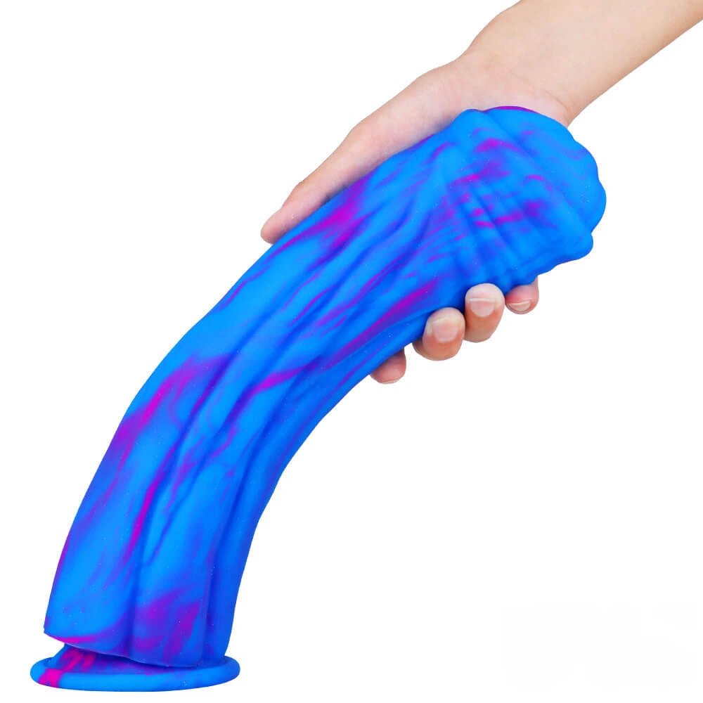 Multicolor Animal-Style Dildo - Thick Horse Dildo 12.8In