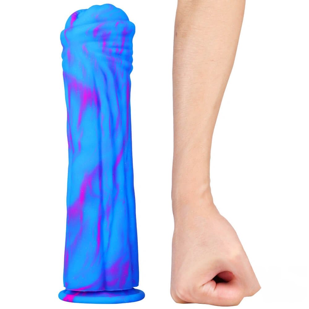 Multicolor Animal-Style Dildo - Thick Horse Dildo 12.8In
