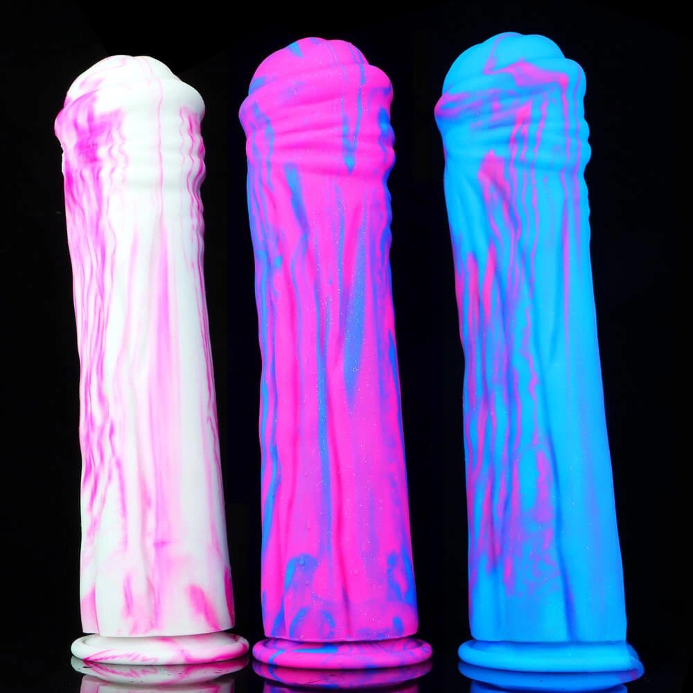 Multicolor Animal-Style Dildo - Thick Horse Dildo 12.8In