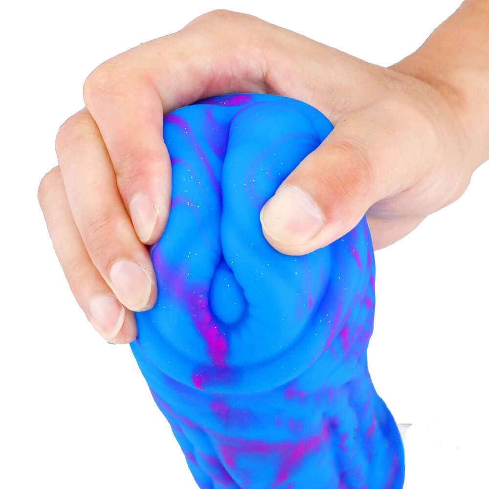 Multicolor Animal-Style Dildo - Thick Horse Dildo 12.8In