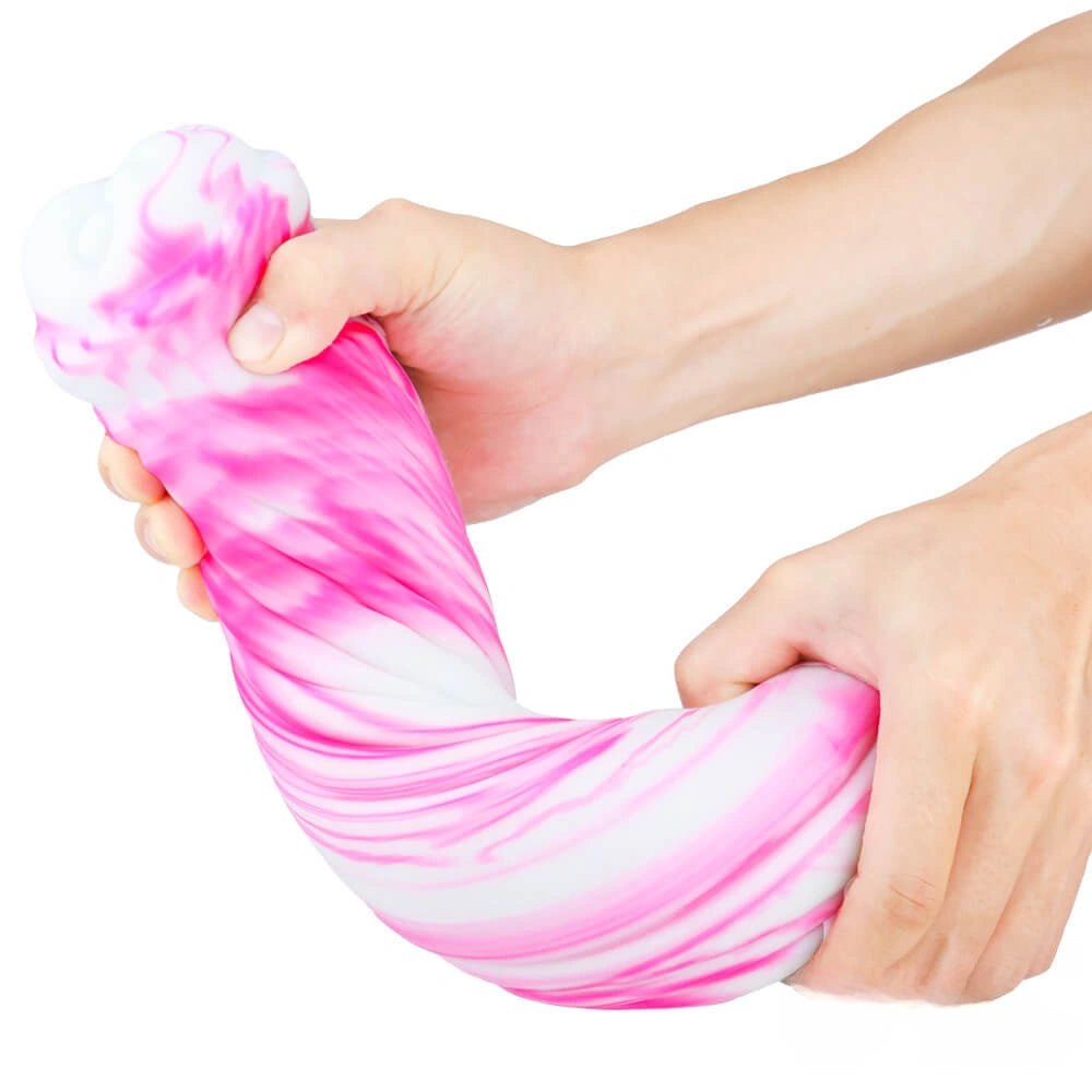 Multicolor Animal-Style Dildo - Thick Horse Dildo 12.8In