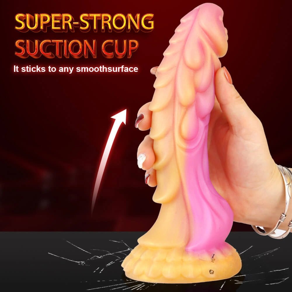 Multicolor Dragon Fantasy Dildo - Fantasy Dildo