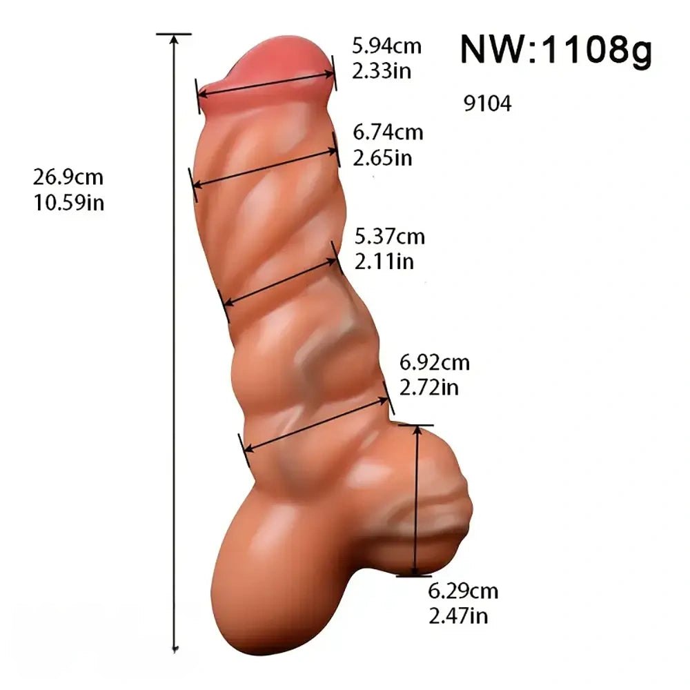 Muscle Line Fantasy Dildo - Dragon Dildo Pick