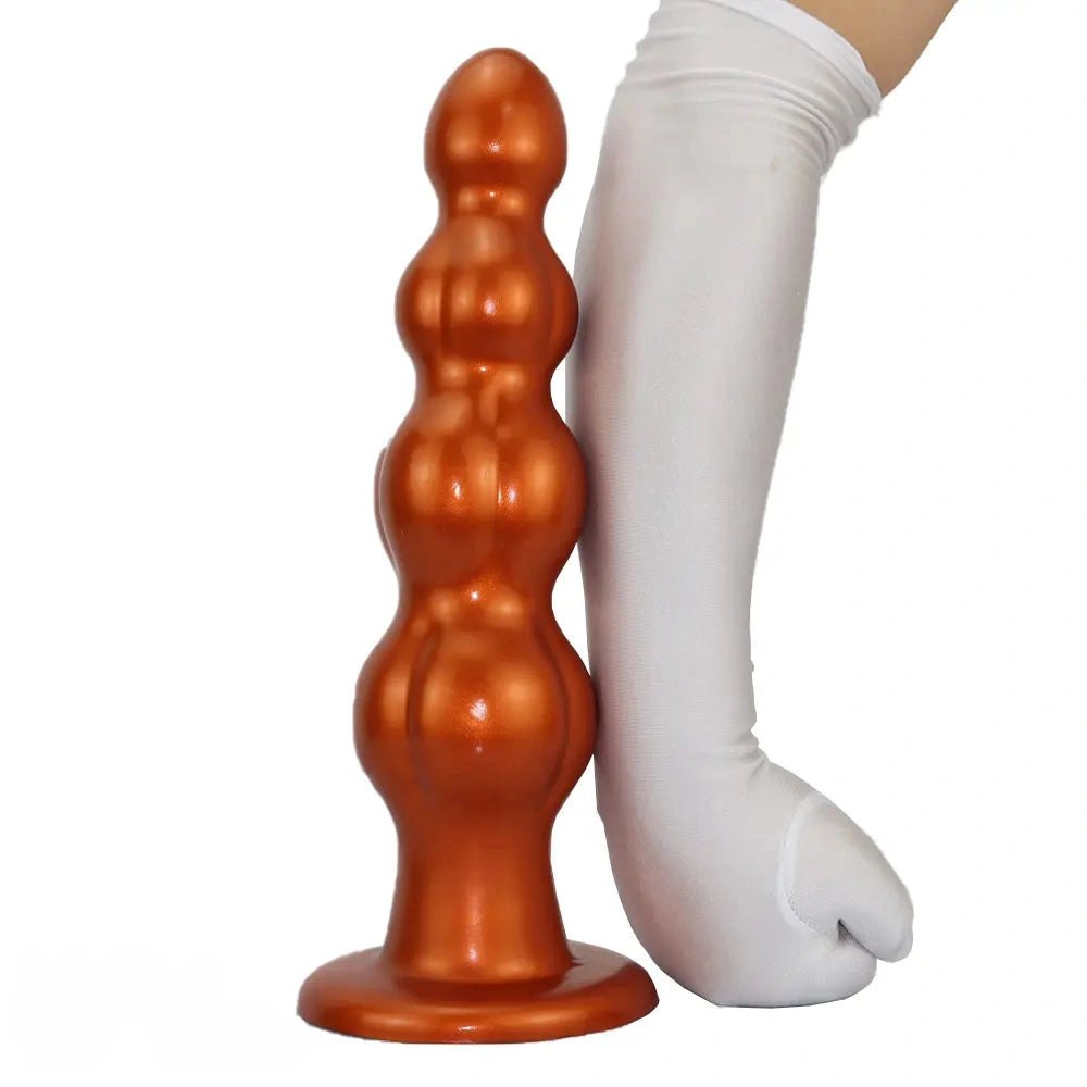 Muscle Shaped Anal Plug - Graduated Silicone Butt Plug