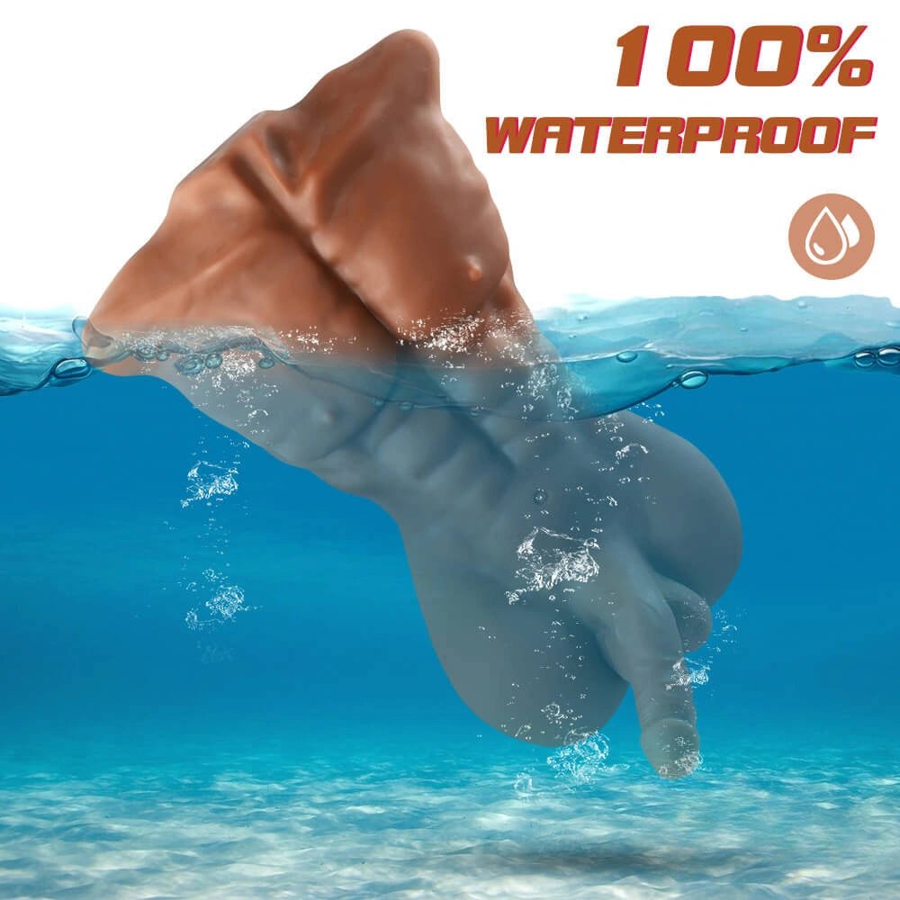 Muscle Torso Sex Doll 8 in - Male Torso With Dildo
