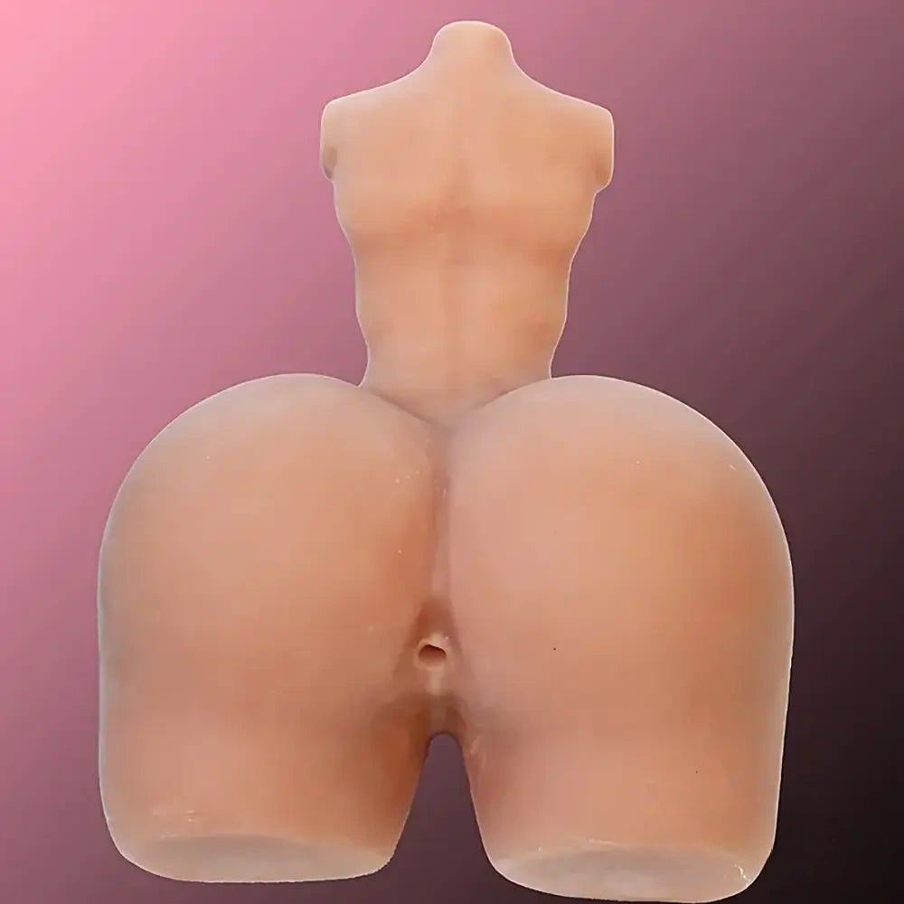 Muscular Male Torso with Dildo - Sex Doll Torso, Silicone