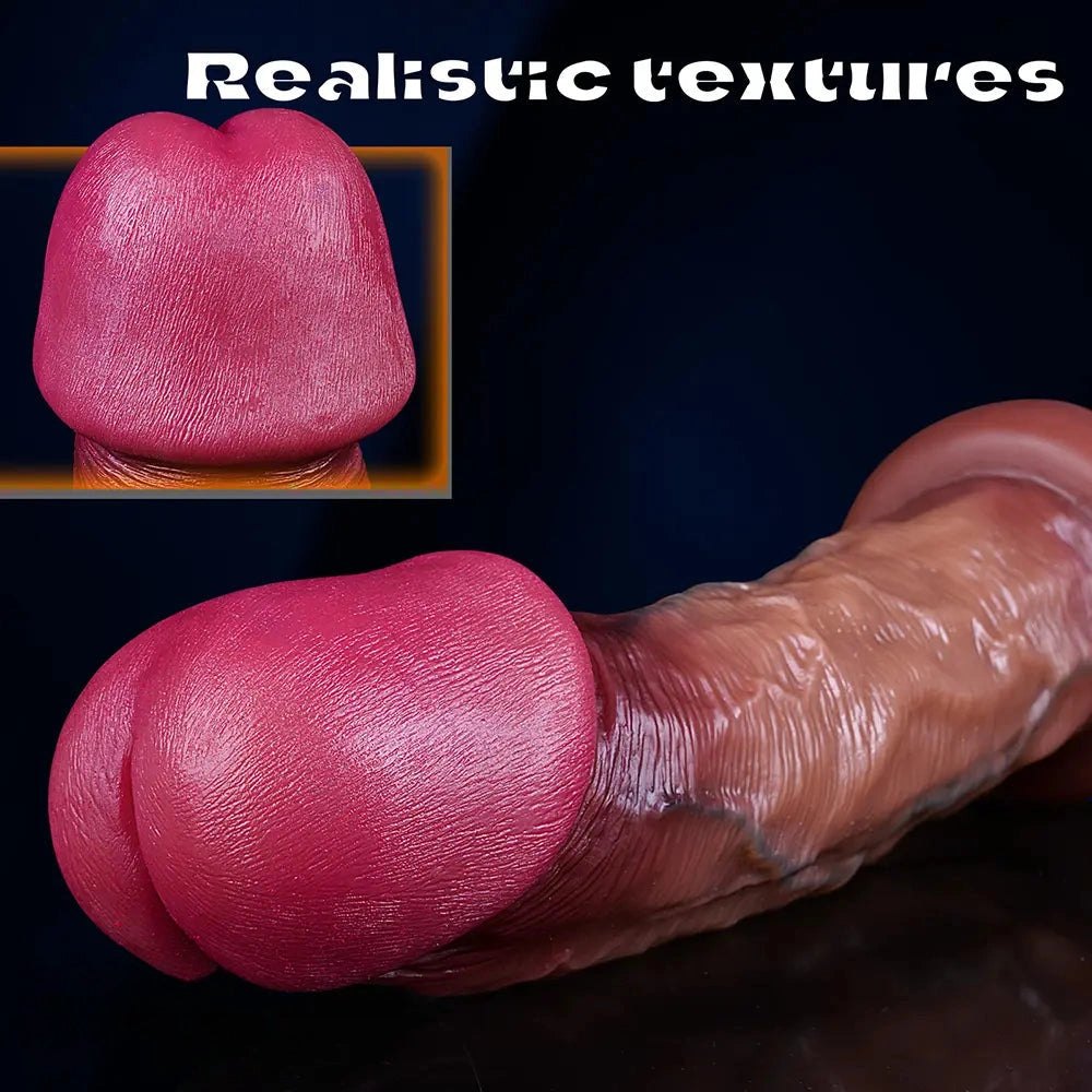 Mushroom Head G-Spot Dildo - Liquid Silicone Dildo