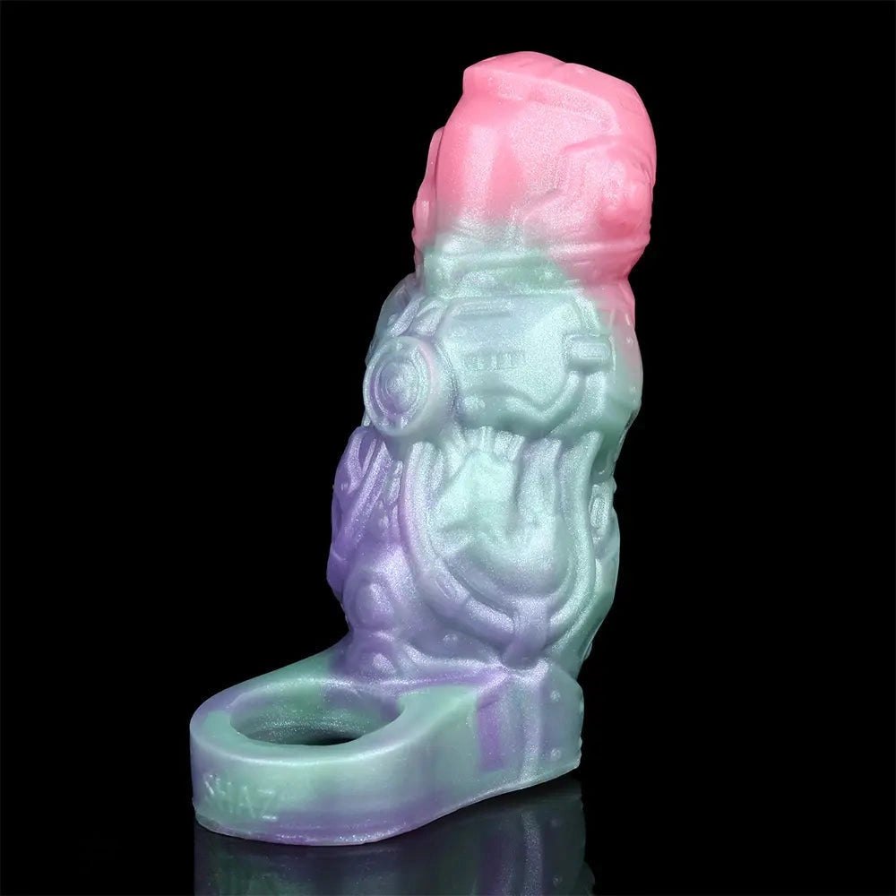 Nesting Maw Fantasy Dildo 5 in - Alien Creature Sleeve Dildo
