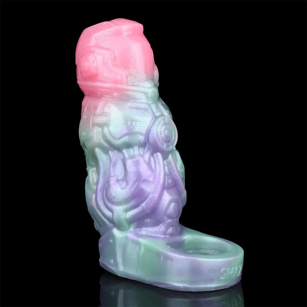 Nesting Maw Fantasy Dildo 5 in - Alien Creature Sleeve Dildo