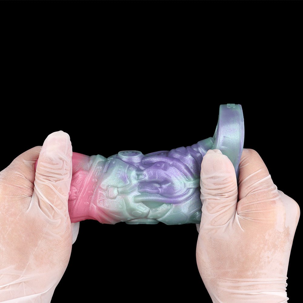 Nesting Maw Fantasy Dildo 5 in - Alien Creature Sleeve Dildo