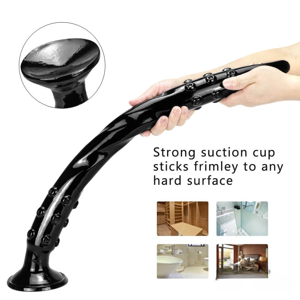 Nubbed Curve G-Spot Dildo - Realistic Dual Density Dildo