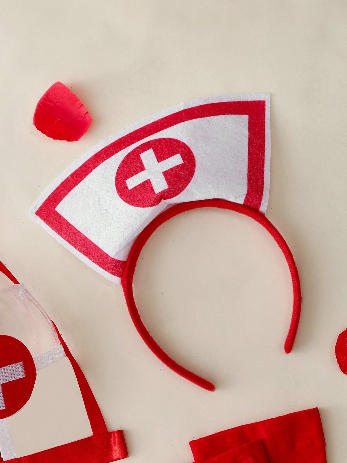 Nurse Roleplay Teddy Garter Set - Lingerie Costume for Women
