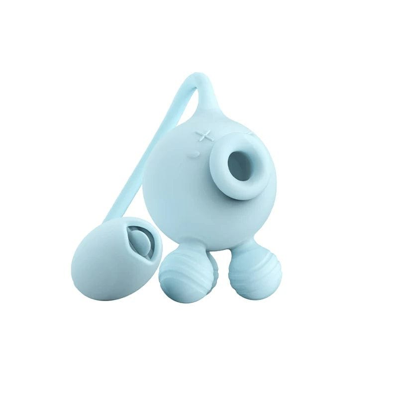 Octopus Clit & Nipple Suction Vibrator - Clit Sucker Vibrator