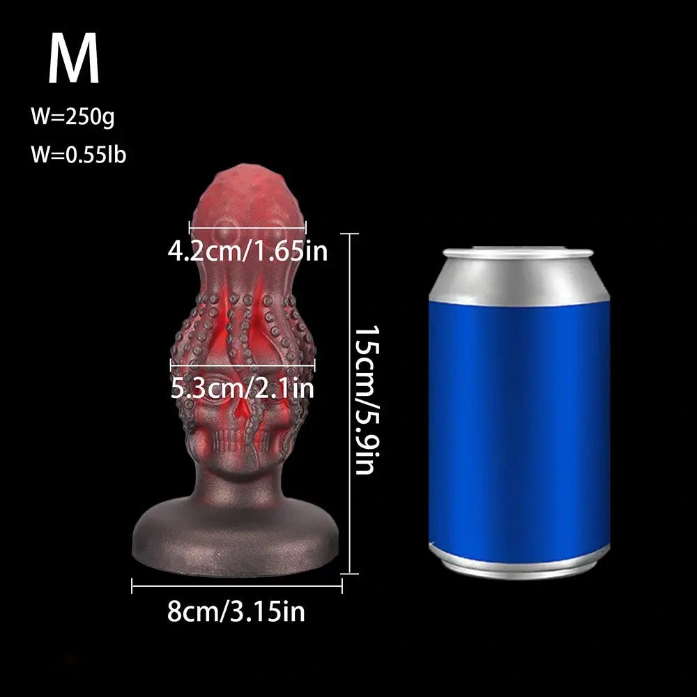 Octopus Skull Fantasy Dildo - Silicone Monster Dildo