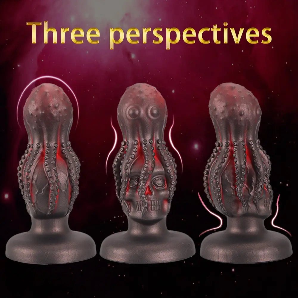 Octopus Skull Fantasy Dildo - Silicone Monster Dildo