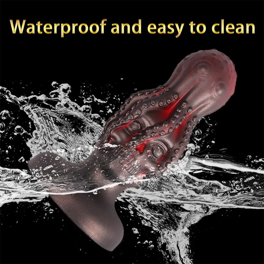 Octopus Skull Fantasy Dildo - Silicone Monster Dildo