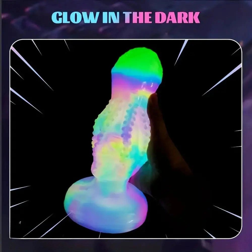 Octopus Skull Fantasy Plug Dildo - Iridescent Monster Dildo