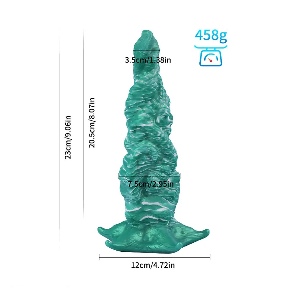 Octopus Tentacle Dildo, 6 Colors - Dragon Dildo Fantasy Toy