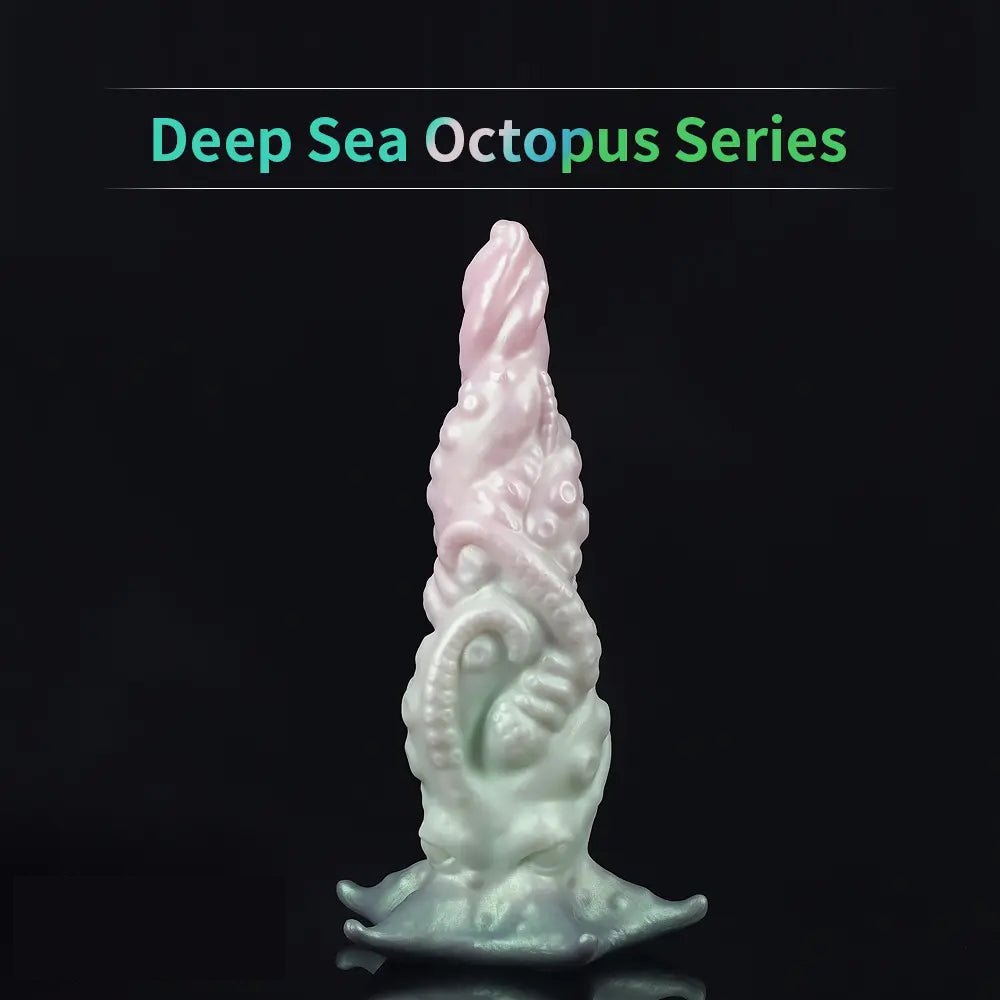 Octopus Tentacle Dildo, 6 Colors - Dragon Dildo Fantasy Toy